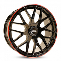 [MAM GT1 - BLACK PAINTED LIP RED]