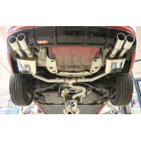 [Škoda Superb III 3V 4x4 zadný tlmič pravý/ľavý s výfukovými klapkami - 2x90 typ 16 pravý/ľavý]