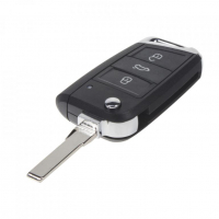 [Náhradný kryt kľúča pre Škoda, VW, Seat,, 3-tlačidlový, 434MHz, platforma MQB]