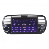 [Autorádio pro Fiat 500 s 7" LCD, Android 10.0, WI-FI, GPS, Carplay, Bluetooth, 2x USB]