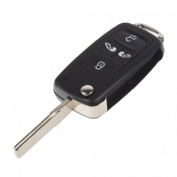 [Náhradný kľúč VW Sharan, Multivan, Caravelle,, 4-tlačidlový, 433MHz, 7N0 837 202K]