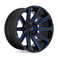 [FUEL 1PC D644 CONTRA - GLOSS BLACK BLUE TINTED CLEAR]