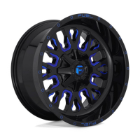 [FUEL 1PC D645 STROKE - GLOSS BLACK BLUE TINTED CLEAR]