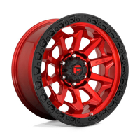 [FUEL 1PC D695 COVERT - CANDY RED BLACK BEAD RING]