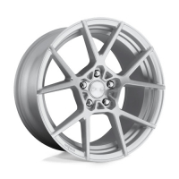 [ROTIFORM 1PC R138 KPS - GLOSS SILVER BRUSHED]