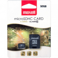 [Paměťová karta MAXELL micro SDHC 32GB včetně adaptéru]