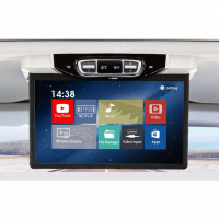 [Stropní LCD motorický monitor 15,6" šedý s OS. Android HDMI / USB, pro Mercedes-Benz V260]