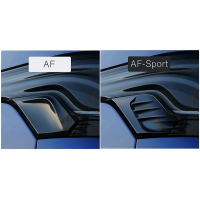 [GL-5i GL-5X Zadné svetlá Aerodynamická lišta AF-Sport klapiek vhodná pre Range Rover Sport L494 (2013-2022) Čierna]