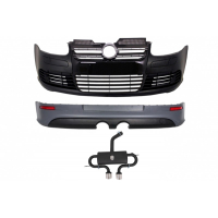 [Body Kit vhodné pre VW Golf 5 (2005-2007) R32 Design Výfukový systém Predný nárazník Piano Black]