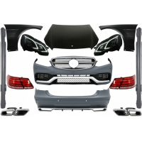 [Kompletná súprava karosérie vhodná pre Mercedes Benz W212 E-Class Pre Facelift (2009-2013) E63 Design]