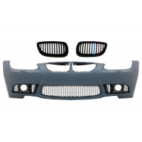 [Body kit Ochranné mriežky do nárazníkov 3 farebné ľadvinky vhodné pre BMW 3 E92 E93 (2006-2009) M3 Design PDC SRA]
