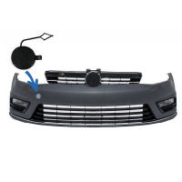 [Towning Cap Predný nárazník vhodný pre VW Golf VII 7 (2013-2017) Rline Look]