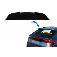 [Zadný strešný spojler vhodný pre Audi Q8 SUV (2018-up) RS Design Piano Black]