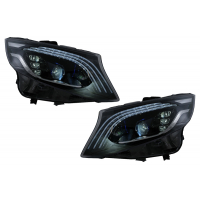 [Full LED svetlomety vhodné pre Mercedes V-Class W447 (2016-2020) Black]