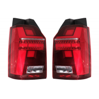 [Full LED zadné svetlá vhodné pre VW Transporter T6 (2015-2020) Dynamické sekvenčné natáčacie svetlo]