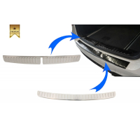 [KIT Ochranná doska zadného nárazníka Hliníkový kryt prahovej dosky vhodný pre BMW X3 F25 (2011-2017)]