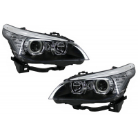 [LED denné svetlomety Angel Eyes vhodné pre BMW radu 5 E60 E61 (2003-2007) LCI Look]