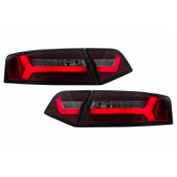 [Zadné svetlá LED vhodné pre Audi A6 4F2 C6 Limousine (2008-2011) Red Smoke Facelift Design so sekvenčnými dynamickými natáčacími svetlami]