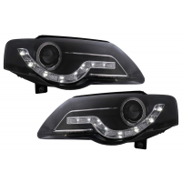 [LED svetlomety DRL Angel Eyes vhodné pre VW Passat B6 3C (03.2005-2010) Čierna]