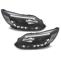 [LED DRL svetlomety vhodné pre Ford Focus MK3 (2011-2014) Black]
