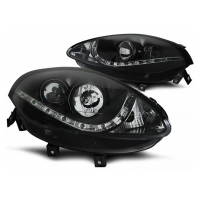 [LED svetlomety vhodné pre Fiat Bravo II (2007-2015) Black]