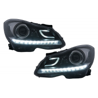 [LED DRL svetlomety vhodné pre Mercedes triedy C W204 S204 (2011-2014) s dynamickým sekvenčným natáčaním]