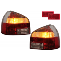 [Zadné svetlá vhodné pre Audi A3 8L Hatchback (09.96-2000) Red Clear]