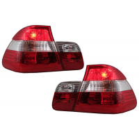 [Zadné svetlá vhodné pre BMW radu 3 E46 Sedan (05.1998-08.2001) Red & White]