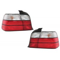 [Zadné svetlá vhodné pre BMW radu 3 E36 Sedan (12.1990-1998) Red Clear]