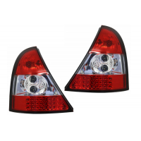 [LED zadné svetlá vhodné pre RENAULT Clio II (1998-2001) červené a číre]