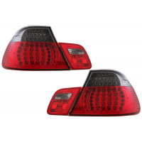 [LED zadné svetlá vhodné pre BMW radu 3 E46 Coupe 2D (1998-2003) červená/čierna]