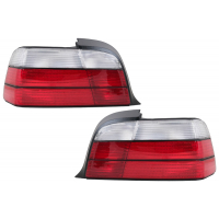 [Zadné svetlá vhodné pre BMW radu 3 E36 Coupe Cabrio (1992 -1998) Červená Biela]