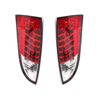 [LED zadné svetlá vhodné pre Ford Focus Hatchback (1998-2004) Red/Crystal]
