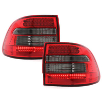 [LED zadné svetlá vhodné pre Porsche Cayenne (2003-2007) Red Smoke]