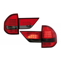 [LED zadné svetlá vhodné pre BMW X3 E83 (01.2004-2005) Red Smoke]