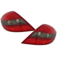 [LED zadné svetlá vhodné pre MERCEDES Benz SLK R171 04-10 červené/dymové]