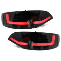 [LED zadné svetlá vhodné pre AUDI A4 B8 Avant (2008-2011) Black/Smoke]