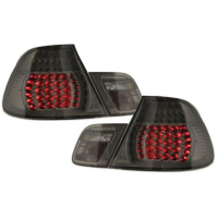 [LED zadné svetlá Vhodné pre BMW E46 Coupe 98-03 Smoke 4 kusy]