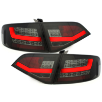 [LED zadné svetlá vhodné pre AUDI A4 B8 8K Sedan 2007-2010 Black / Smoke]