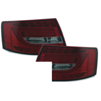 [LED zadné svetlá vhodné pre AUDI A6 Limousine 04-08 Red/Smoke]