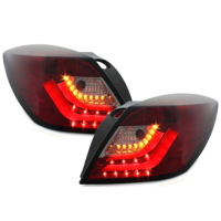 [carDNA LED zadné svetlá vhodné pre OPEL Astra H GTC LIGHTBAR Red/Smoke]