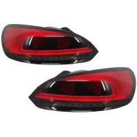 [LED zadné svetlá Light Bar vhodné pre VW Scirocco III (2008-04.2014) Red Smoke]