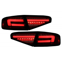 [LED zadné svetlá vhodné pre AUDI A4 B8 (2012-2015) Limuzína Červená Biela Dynamické sekvenčné natáčacie svetlá]