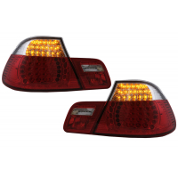 [LED zadné svetlá vhodné pre BMW radu 3 E46 Coupe Non-Facelift (1999-2003) Červená Číra]