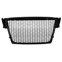 [Predná mriežka bez odznaku vhodná pre Audi A4 B8 (2007-2012) RS Design Piano Black]