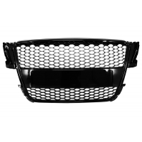 [Predná mriežka bez odznaku vhodná pre Audi A5 8T (2007-2011) RS Design Piano Black]