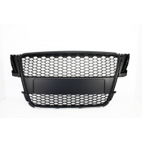 [Predná mriežka bez odznaku vhodná pre AUDI A5 8T (2007-2011) RS Design Matte Black]