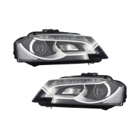 [LED DRL svetlomety pre Audi A3 8P 8P1 8PA (2009-2012) Facelift Design denné svetlo čierne]