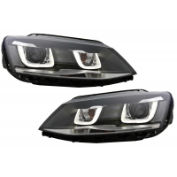 [LED svetlomety vhodné pre VW Jetta Mk6 VI (2011-2017) GTI 3D U Bi-Xenon Design RHD]