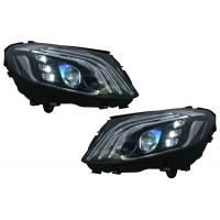 [Full LED svetlomety vhodné pre Mercedes C-Class W205 S205 (2014-2020) LHD W222 Design]